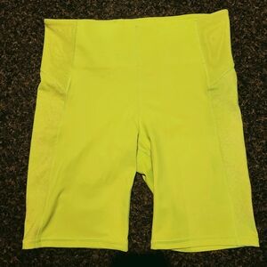 Athleta 9" inseam spandex shorts